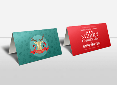 corporate christmas cards with logo