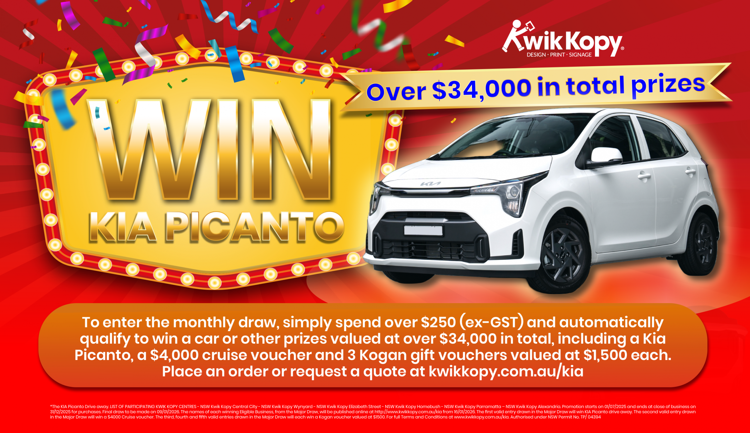 Win a Kia!